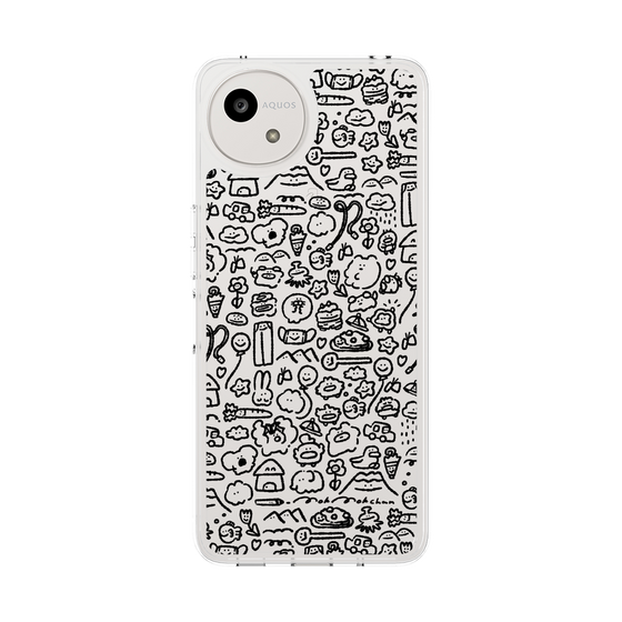 Slim Protection Case［ Mokmokchan - All-over Pattern ］