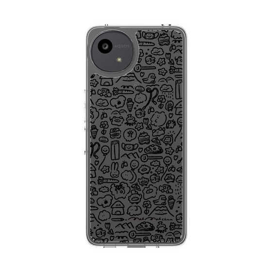 Slim Protection Case［ Mokmokchan - All-over Pattern ］