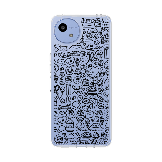Slim Protection Case［ Mokmokchan - All-over Pattern ］