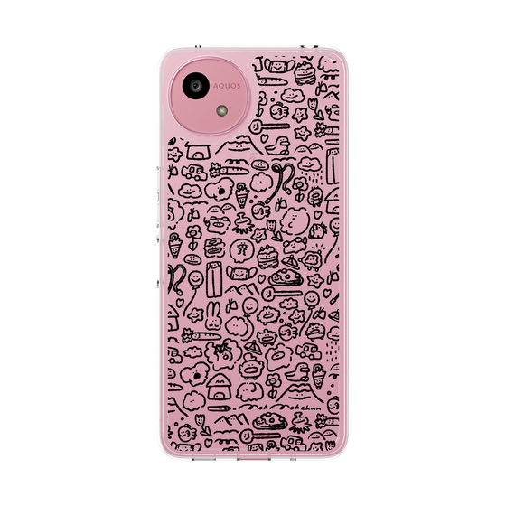 Slim Protection Case［ Mokmokchan - All-over Pattern ］