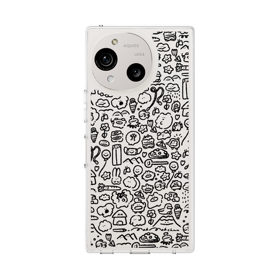 Slim Protection Case［ Mokmokchan - All-over Pattern ］