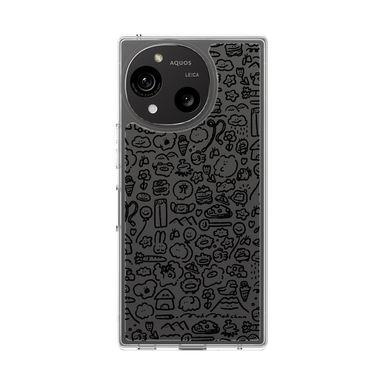 Slim Protection Case［ Mokmokchan - All-over Pattern ］