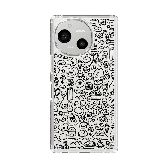 Slim Protection Case［ Mokmokchan - All-over Pattern ］
