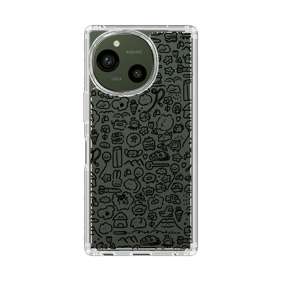 Slim Protection Case［ Mokmokchan - All-over Pattern ］