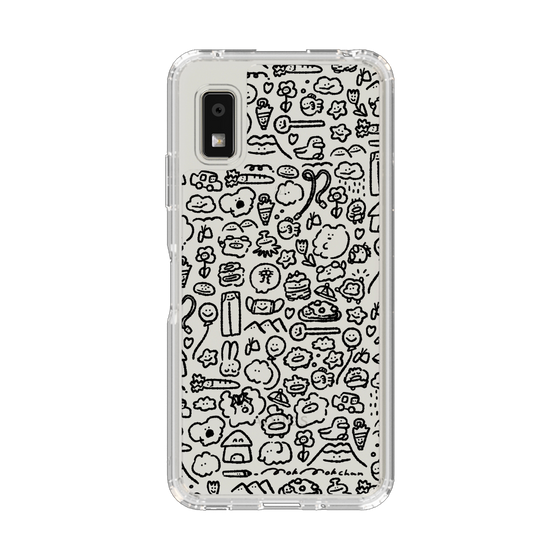 Slim Protection Case［ Mokmokchan - All-over Pattern ］