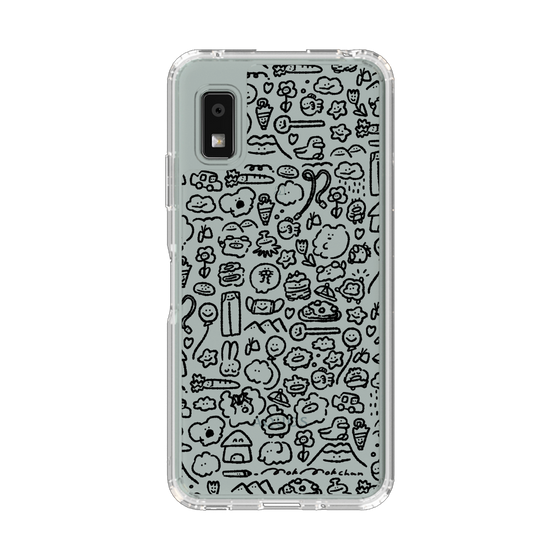 Slim Protection Case［ Mokmokchan - All-over Pattern ］