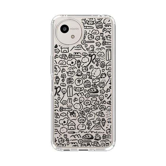 Slim Protection Case［ Mokmokchan - All-over Pattern ］