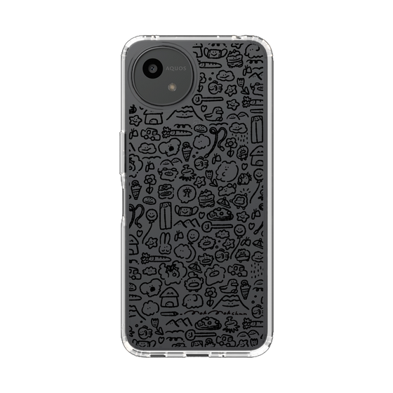 Slim Protection Case［ Mokmokchan - All-over Pattern ］