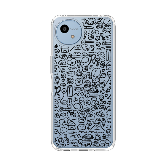 Slim Protection Case［ Mokmokchan - All-over Pattern ］