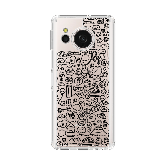 Slim Protection Case［ Mokmokchan - All-over Pattern ］