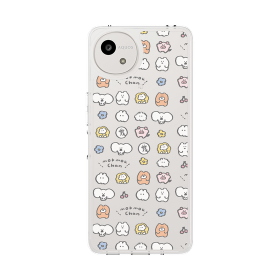 Slim Protection Case［ Mokmokchan - Cute Stamps ］