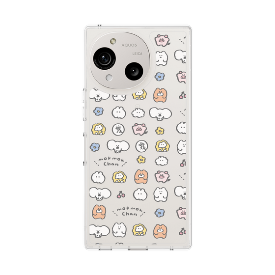Slim Protection Case［ Mokmokchan - Cute Stamps ］