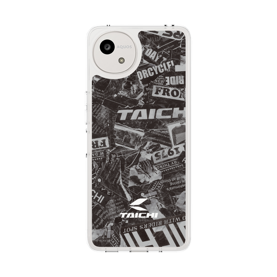 Slim Protection Case［ TAICHI - NEWS BLACK ］