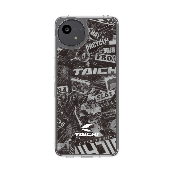 Slim Protection Case［ TAICHI - NEWS BLACK ］