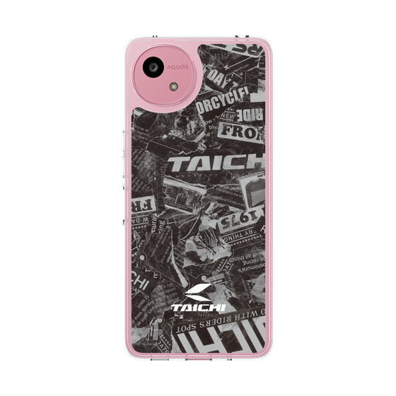 Slim Protection Case［ TAICHI - NEWS BLACK ］