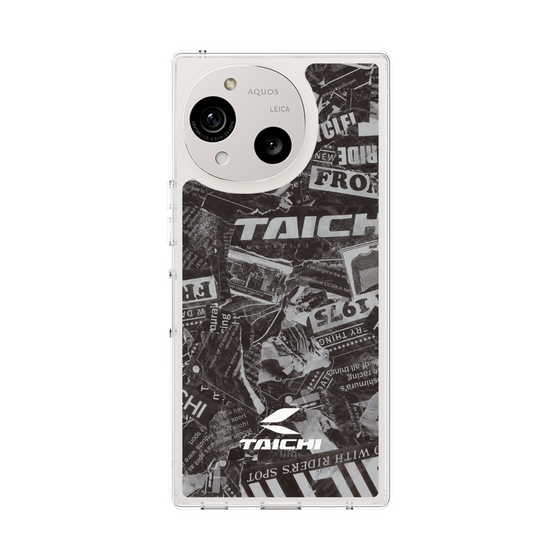 Slim Protection Case［ TAICHI - NEWS BLACK ］