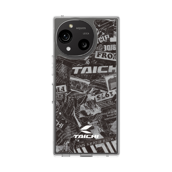 Slim Protection Case［ TAICHI - NEWS BLACK ］