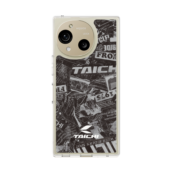 Slim Protection Case［ TAICHI - NEWS BLACK ］