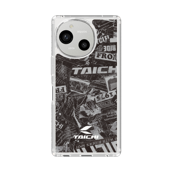 Slim Protection Case［ TAICHI - NEWS BLACK ］