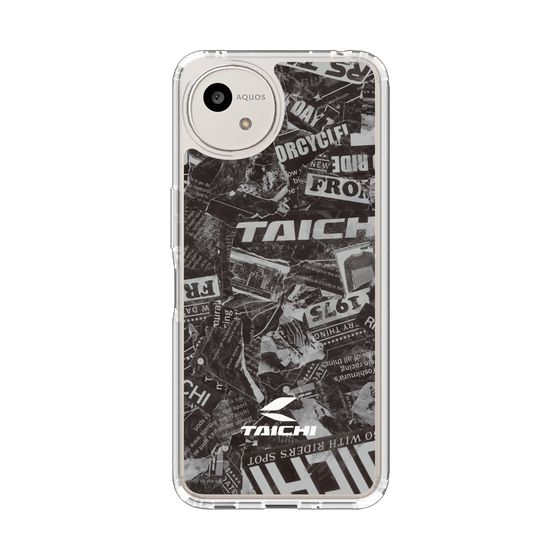 Slim Protection Case［ TAICHI - NEWS BLACK ］