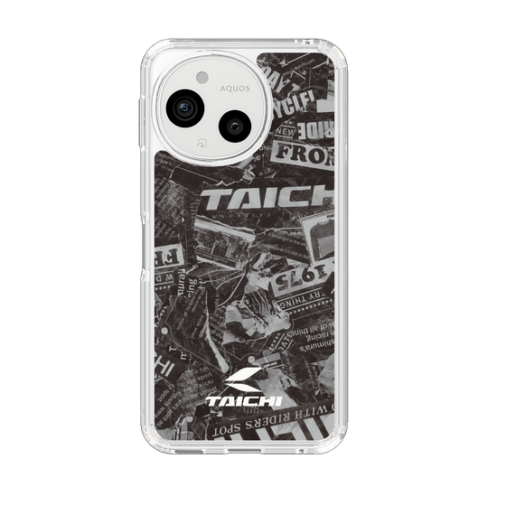 Slim Protection Case［ TAICHI - NEWS BLACK ］