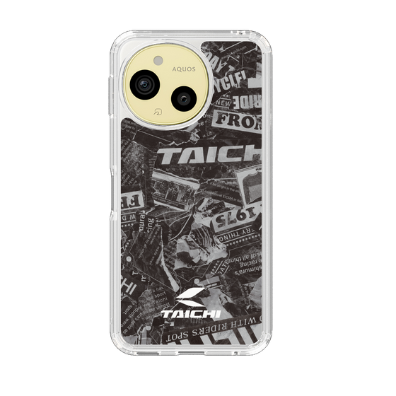 Slim Protection Case［ TAICHI - NEWS BLACK ］