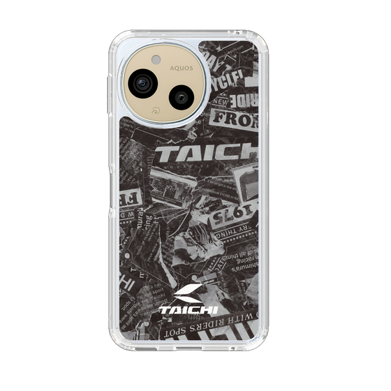 Slim Protection Case［ TAICHI - NEWS BLACK ］