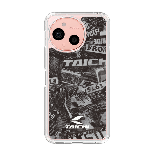 Slim Protection Case［ TAICHI - NEWS BLACK ］