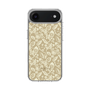 Slim Protection Case［ Ungrid - FlowerPrint - Beige ］
