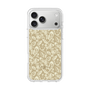 Slim Protection Case［ Ungrid - FlowerPrint - Beige ］