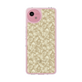 Slim Protection Case［ Ungrid - FlowerPrint - Beige ］