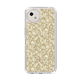 Slim Protection Case［ Ungrid - FlowerPrint - Beige ］