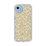Slim Protection Case［ Ungrid - FlowerPrint - Beige ］