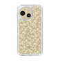 Slim Protection Case［ Ungrid - FlowerPrint - Beige ］