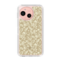 Slim Protection Case［ Ungrid - FlowerPrint - Beige ］