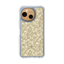 Slim Protection Case［ Ungrid - FlowerPrint - Beige ］