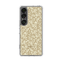Slim Protection Case［ Ungrid - FlowerPrint - Beige ］