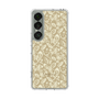 Slim Protection Case［ Ungrid - FlowerPrint - Beige ］