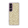 Slim Protection Case［ Ungrid - FlowerPrint - Beige ］