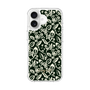 Slim Protection Case［ Ungrid - FlowerPrint - Black ］