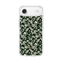 Slim Protection Case［ Ungrid - FlowerPrint - Black ］