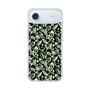 Slim Protection Case［ Ungrid - FlowerPrint - Black ］