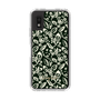Slim Protection Case［ Ungrid - FlowerPrint - Black ］