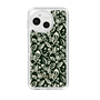 Slim Protection Case［ Ungrid - FlowerPrint - Black ］