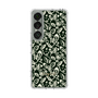 Slim Protection Case［ Ungrid - FlowerPrint - Black ］