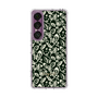 Slim Protection Case［ Ungrid - FlowerPrint - Black ］