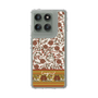 Slim Protection Case［ Ungrid - VintageFlower - Red ］