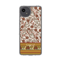 Slim Protection Case［ Ungrid - VintageFlower - Red ］