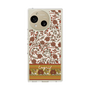 Slim Protection Case［ Ungrid - VintageFlower - Red ］