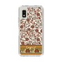 Slim Protection Case［ Ungrid - VintageFlower - Red ］